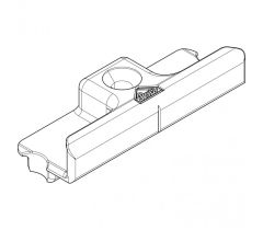 ROTO keretsapka NT fa 7/8 mm - Ezüst