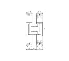 Ajtópánt TECTUS TE 340 3D RAL 9005 - Fekete