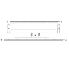 Profilkészlet keret és szárny FFB 620-900 GR.1 SKB-S/SE/Z