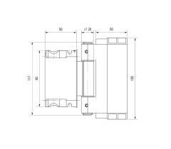 Ajtófüggöny EASY 3D - 3 db-os készlet