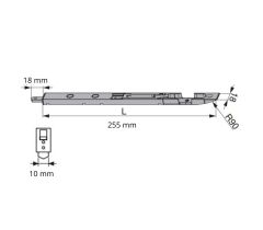 MACO ajtódugó bejárati ajtóhoz 255 mm