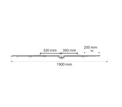 ROTO NX összecsukható. 1.801-2.000 mm-es erkélyes váltó - Ezüst