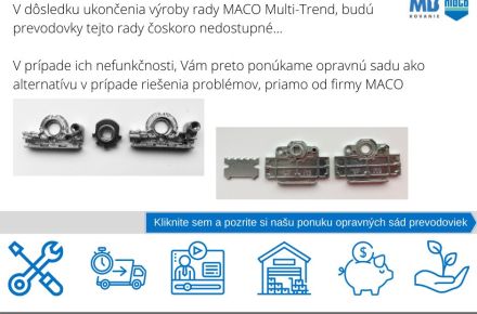 MACO Multi-Trend sebességváltó javítókészlet