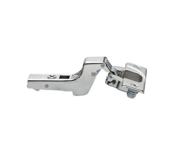 BLUM CLIP felső zsanér 110°, betétes, 18 mm-es rugóval hajlított, ütköző