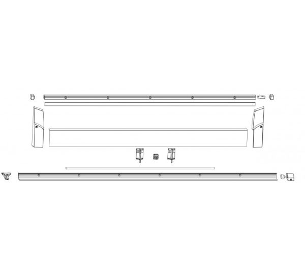 Profilkészlet keret és szárny FFB 620-900 GR.1 SKB-S/SE/Z